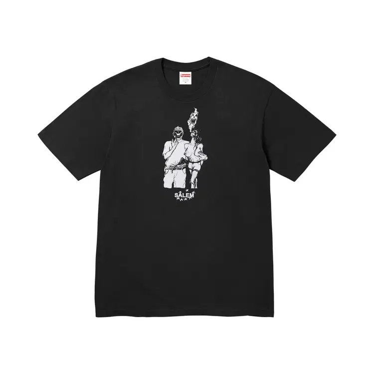 Футболка Supreme x Salem, черный