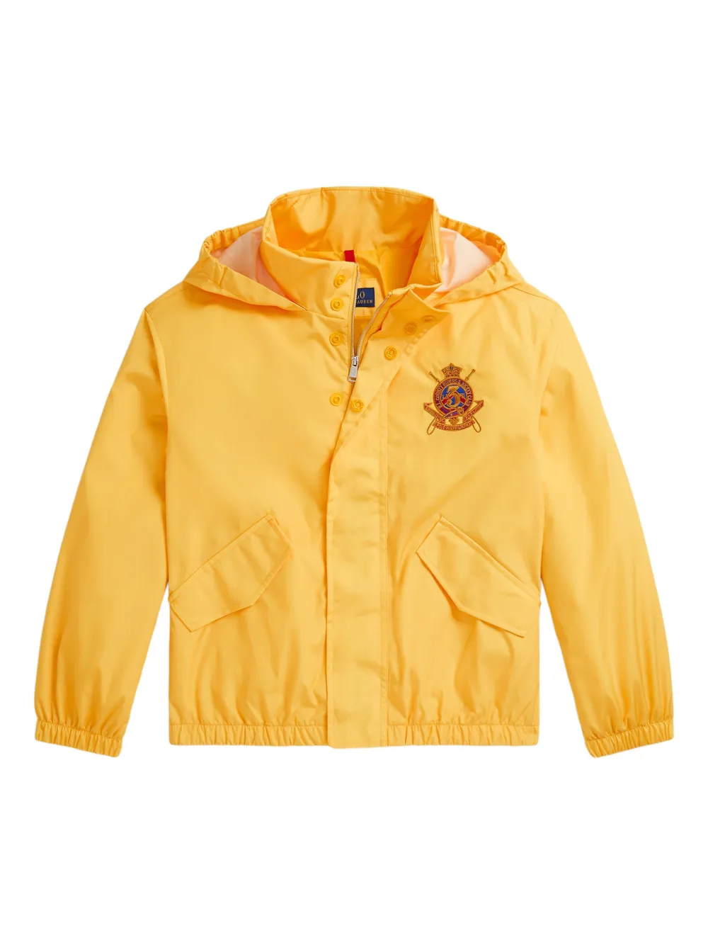 

Куртка с принтом Polo Ralph Lauren Kids, желтый