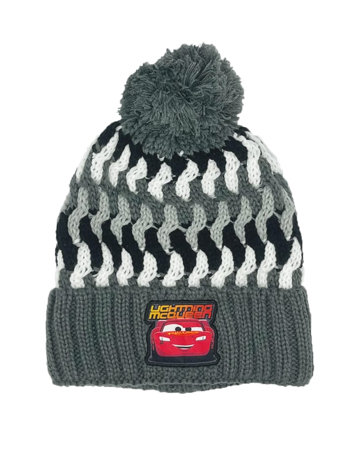 

Вязаная шапка с помпоном Молния Маккуин в разноцветном исполнении Disney Cars