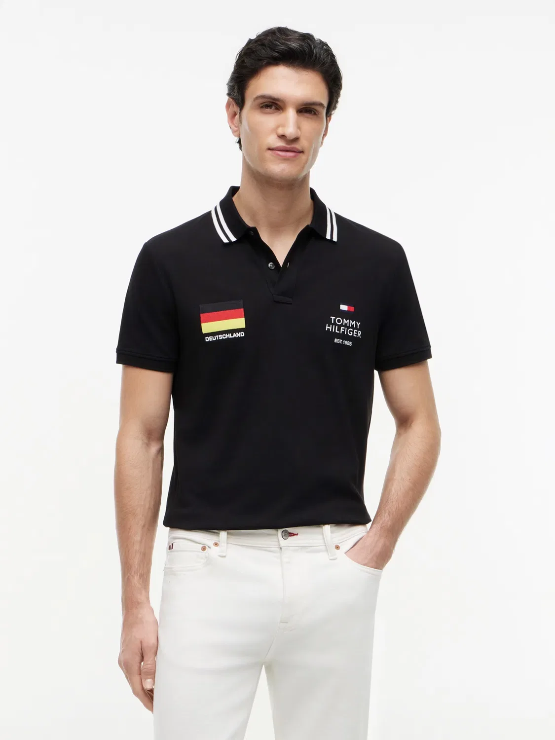 Рубашка 'STANDARD COUNTRY GER' Tommy Hilfiger, Black — фото 2
