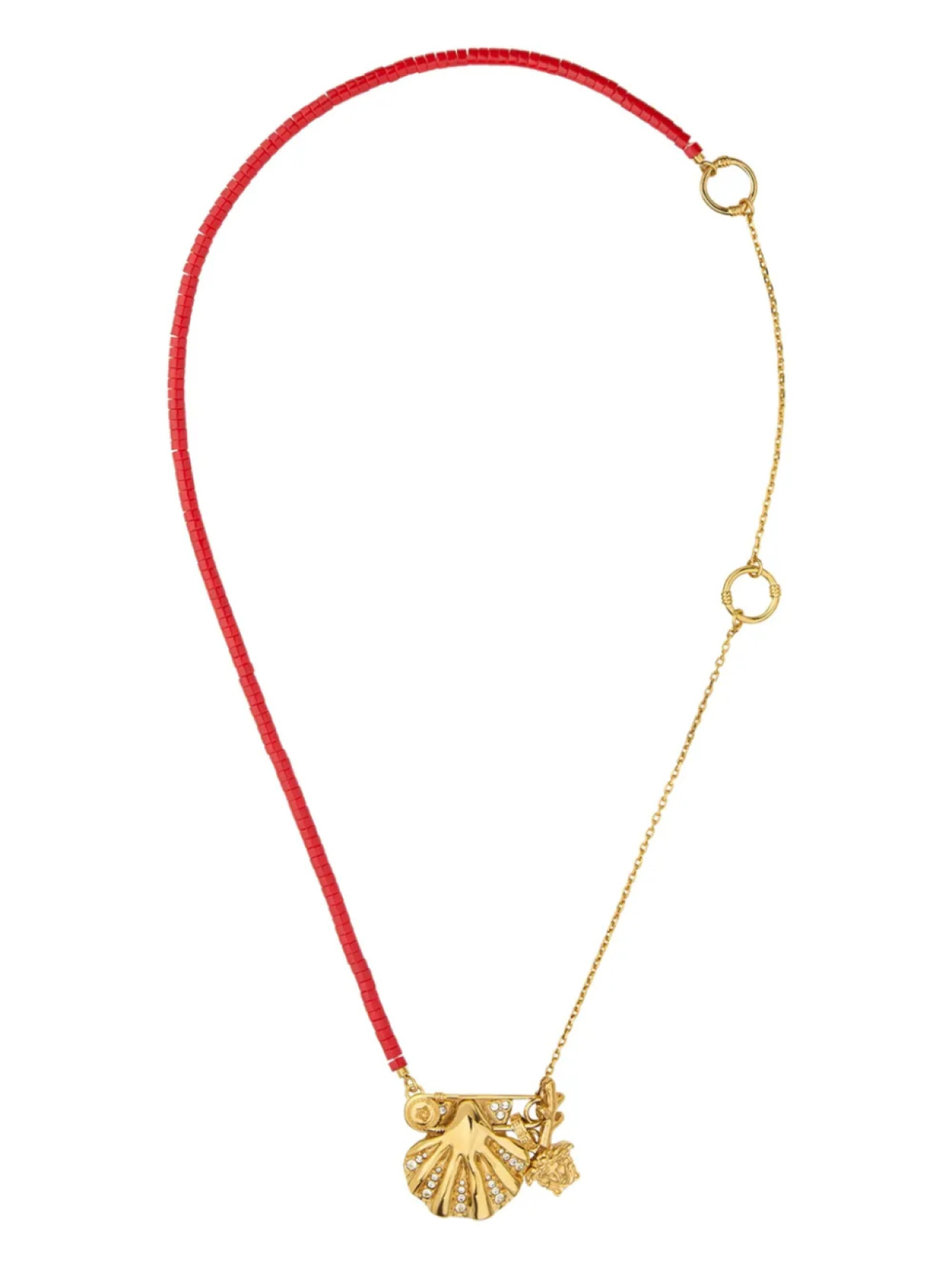 

Versace колье с подвеской, золотой