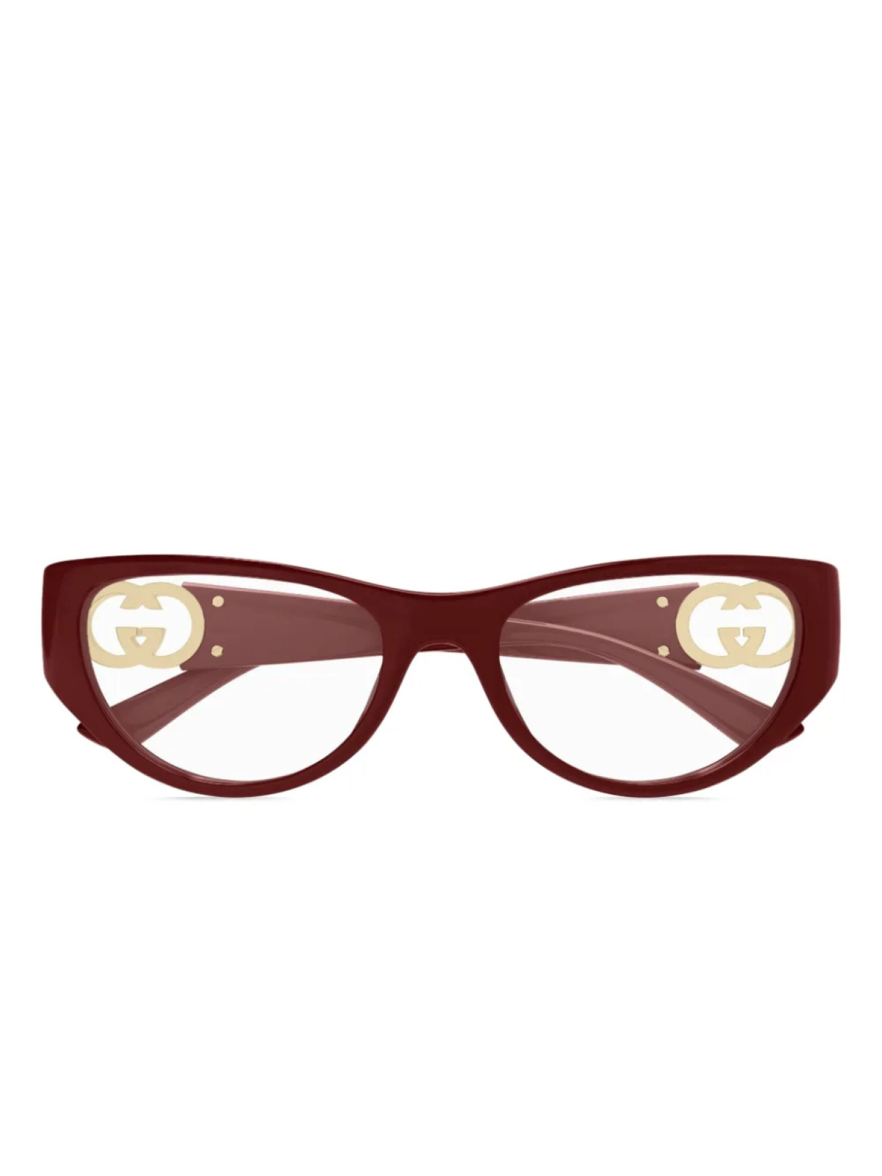 

Gucci Eyewear очки в оправе 'кошачий глаз', красный