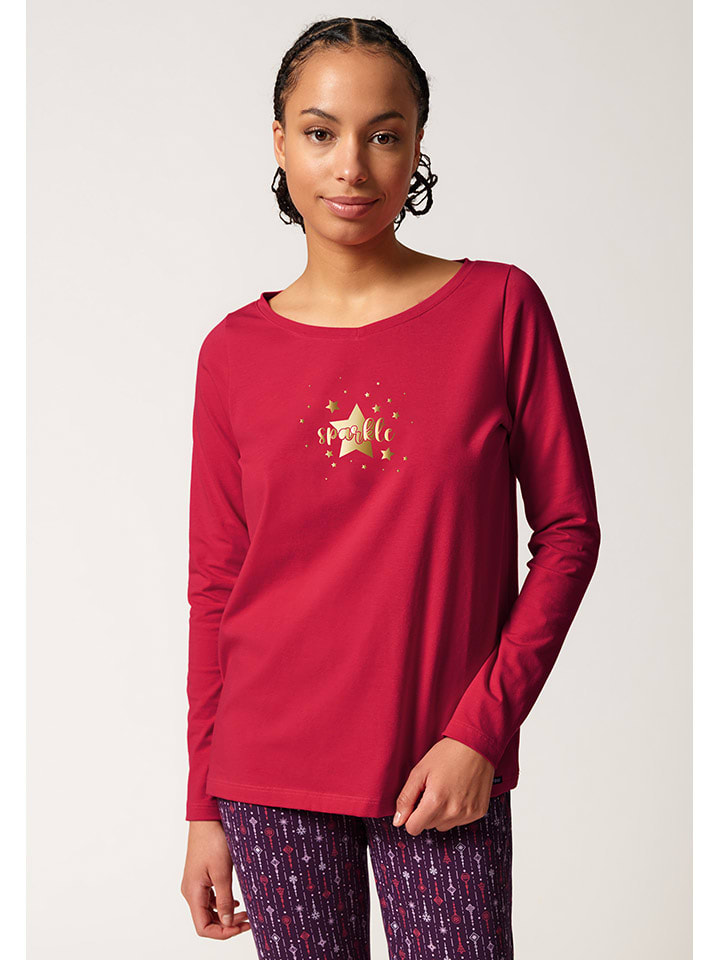 

Skiny Красная пижамная рубашка