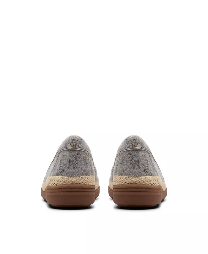 Коллекция Женские Slip-On Туфли Elaina Echo Clarks, серебряный — фото 3