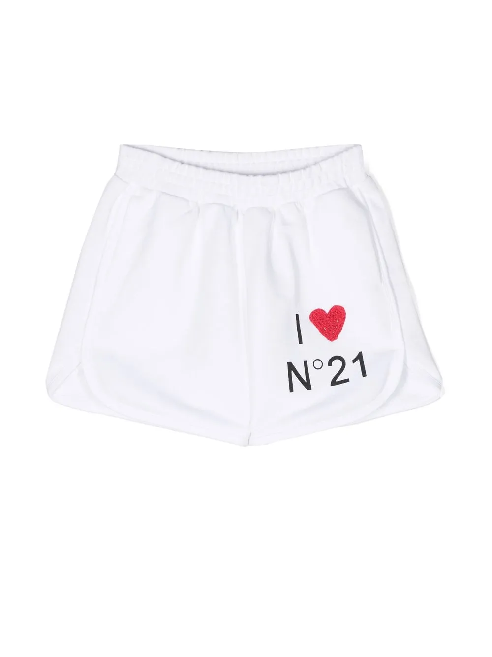 

Шорты I Love Nº21 Nº21 Kids, белый