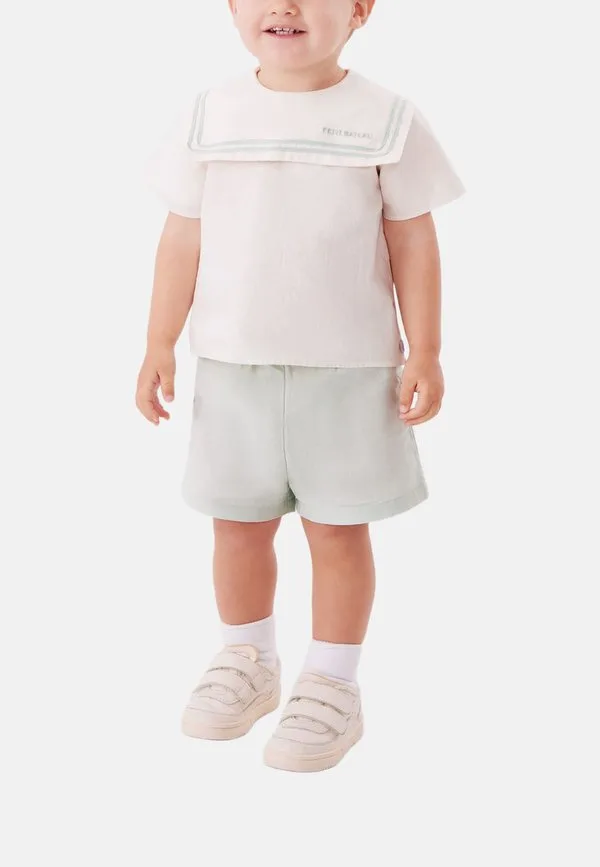 Шорты с матросским воротником Petit Bateau, Marshmallow Spray
