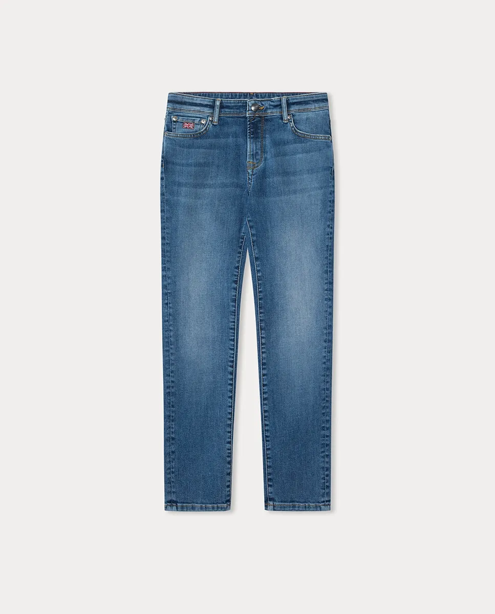 

Джинсы для мальчика, обычного кроя Hackett, индиго