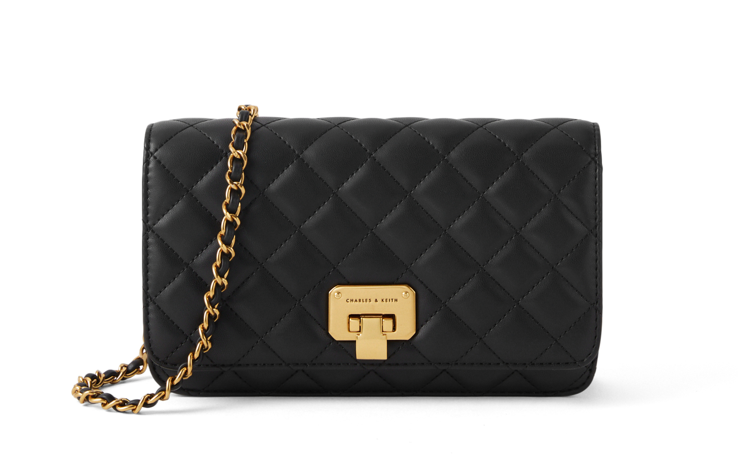

Сумка через плечо из полиуретана с принтом "Трубы" CHARLES&KEITH черный/бордовый/винный красный/голубой/голубой/телесный
