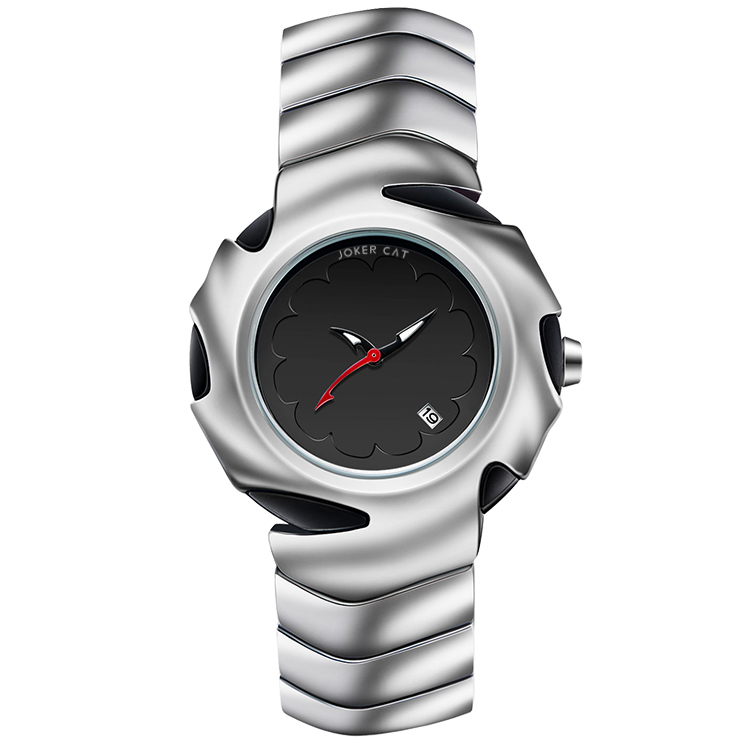 

JOKER CAT Часы Blade Warrior Quartz Movement Watch Unisex White Dial, Night Elf