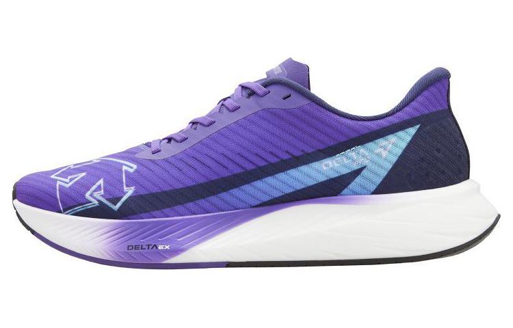 

Descente Амортизирующие износостойкие низкие беговые кроссовки унисекс, фиолетовые