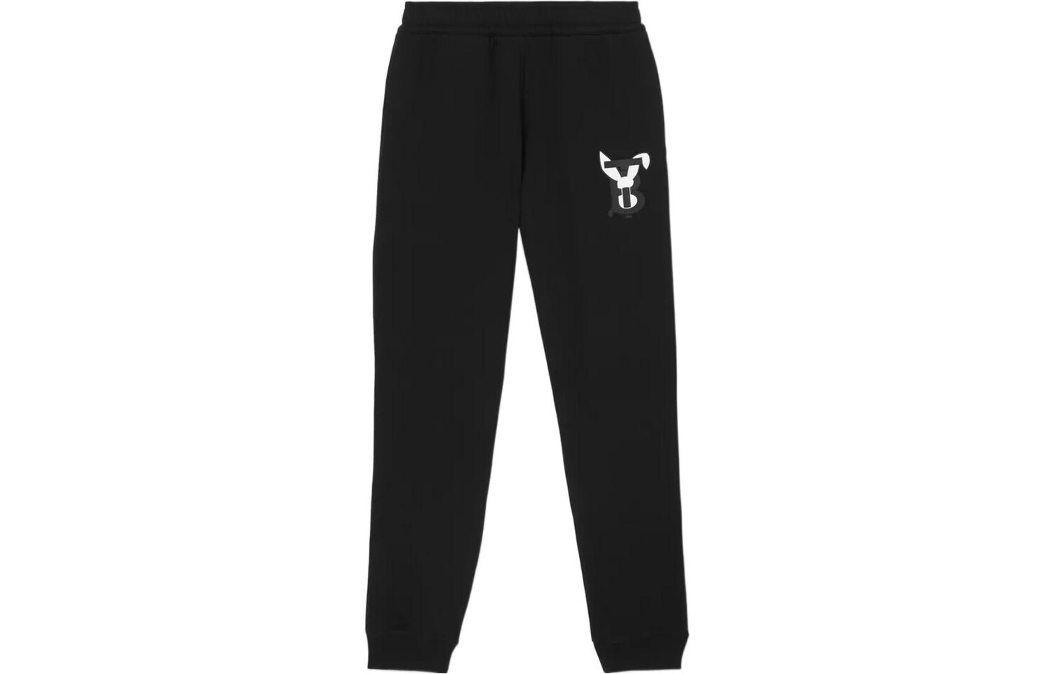 

Мужские трикотажные спортивные штаны Burberry, цвет Black