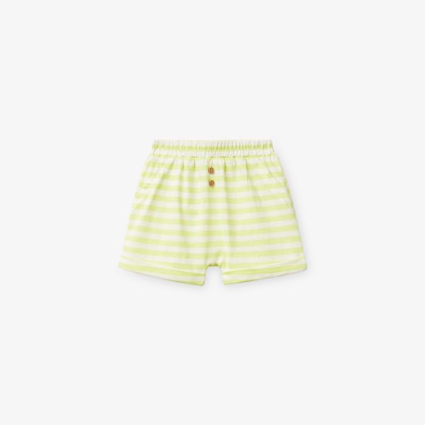 

Шорты Benetton с полосками, лаймовый