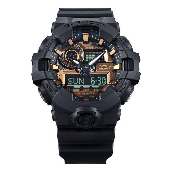 

Часы g-shock digital-analog 'black copper' Casio, черный