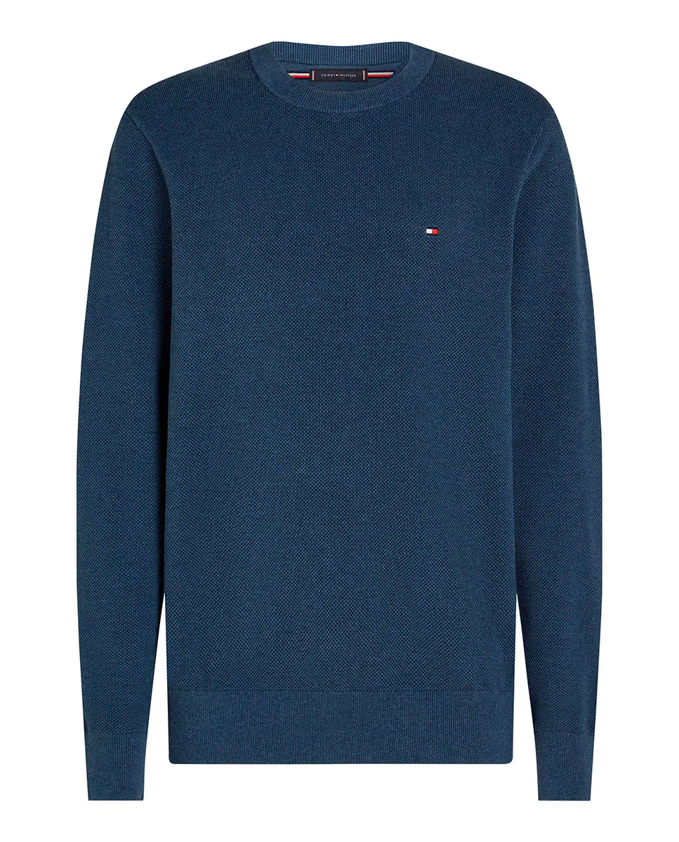 

Структурированный мужской свитер Tommy Hilfiger, синий