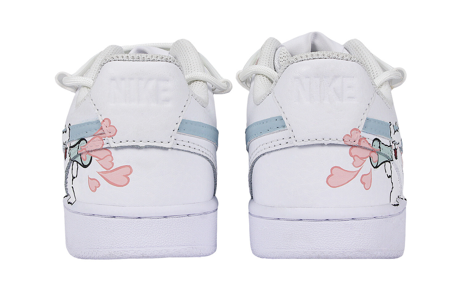 Женские кроссовки для скейтбординга Nike Court Vision 1, White — фото 4