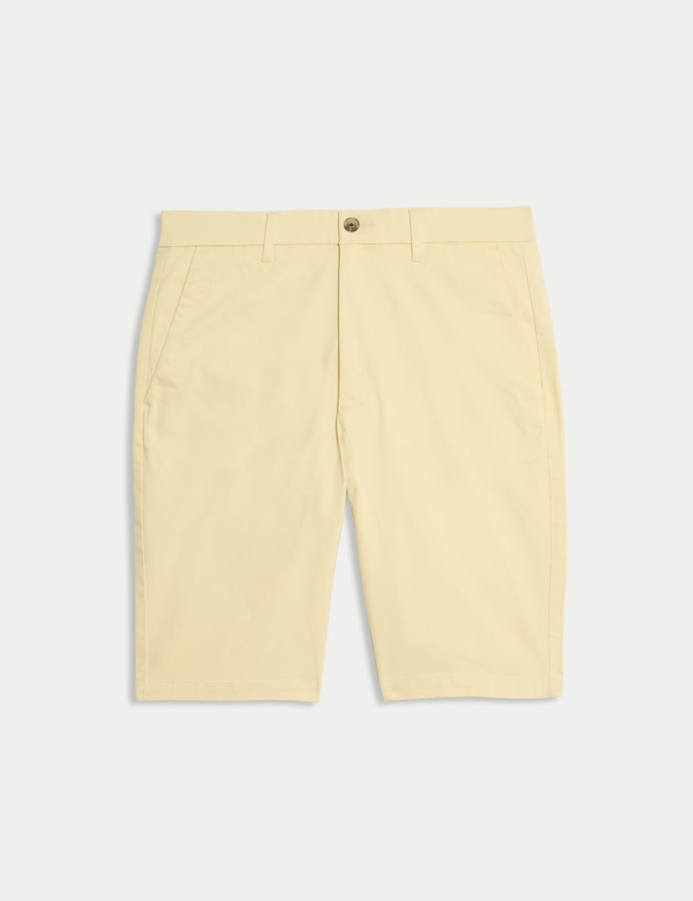 

Эластичные шорты-чиносы Regular Fit Marks & Spencer, бледно-желтый