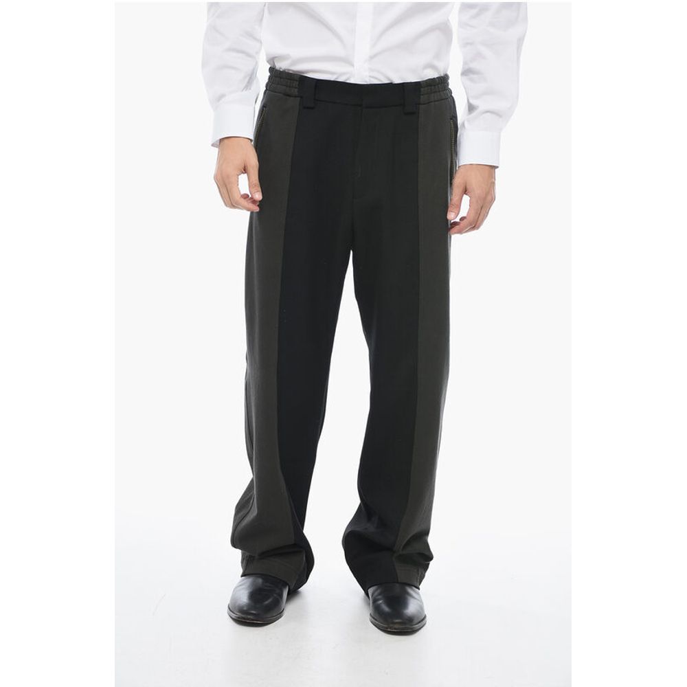 

Двухцветные брюки P-WARHOLS Straight Fit Diesel, Gray