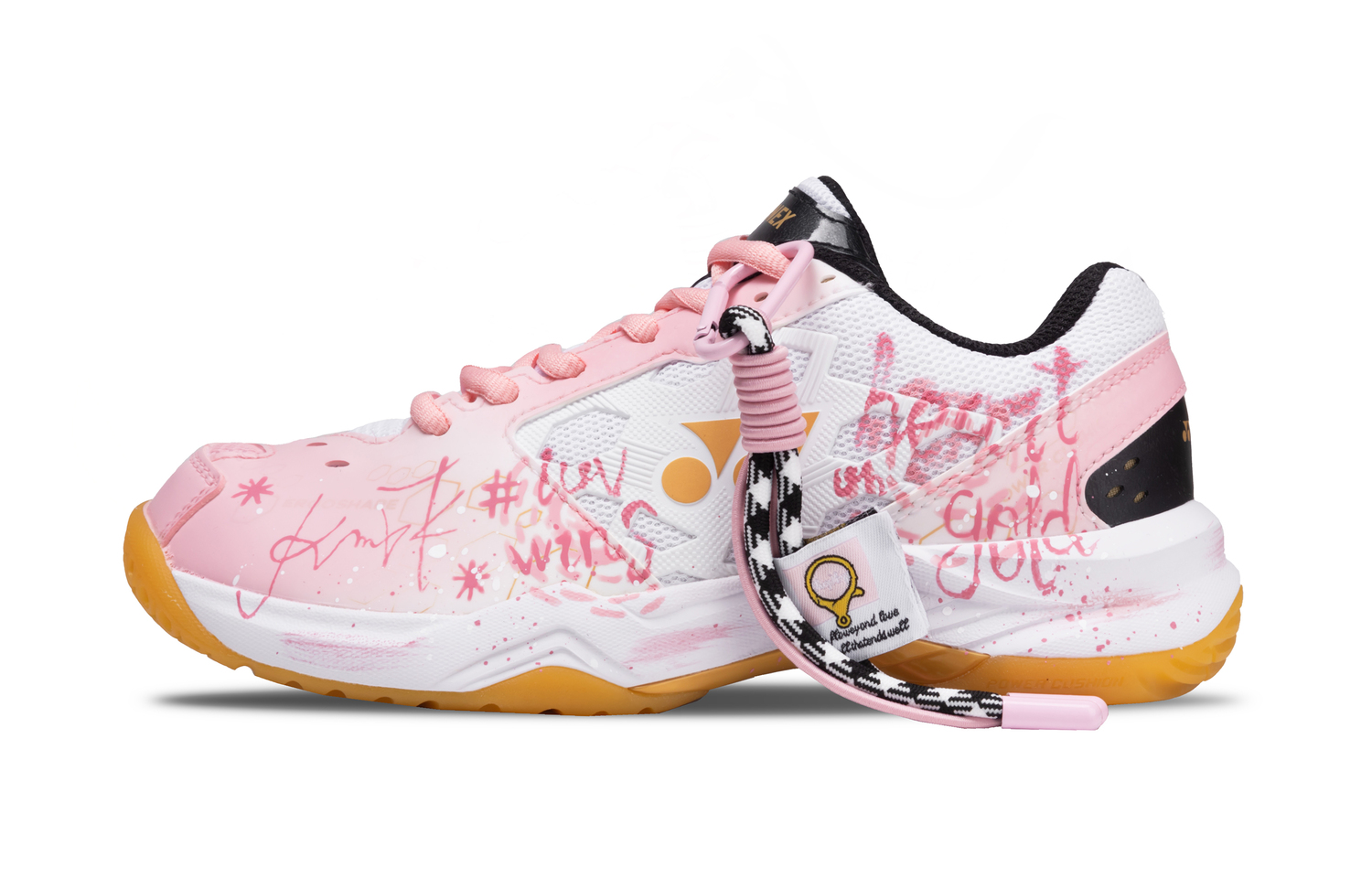 

YONEX Power Cushion Rose Kiss амортизирующие износостойкие дышащие низкие кроссовки для бадминтона unisex