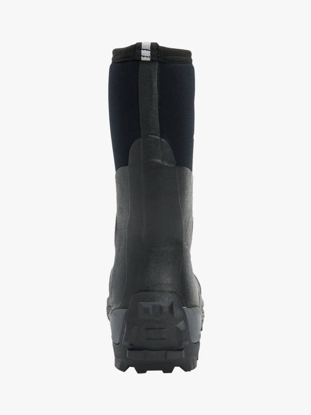 Арктические спортивные короткие веллингтоны без шнуровки Muck, Black — фото 3