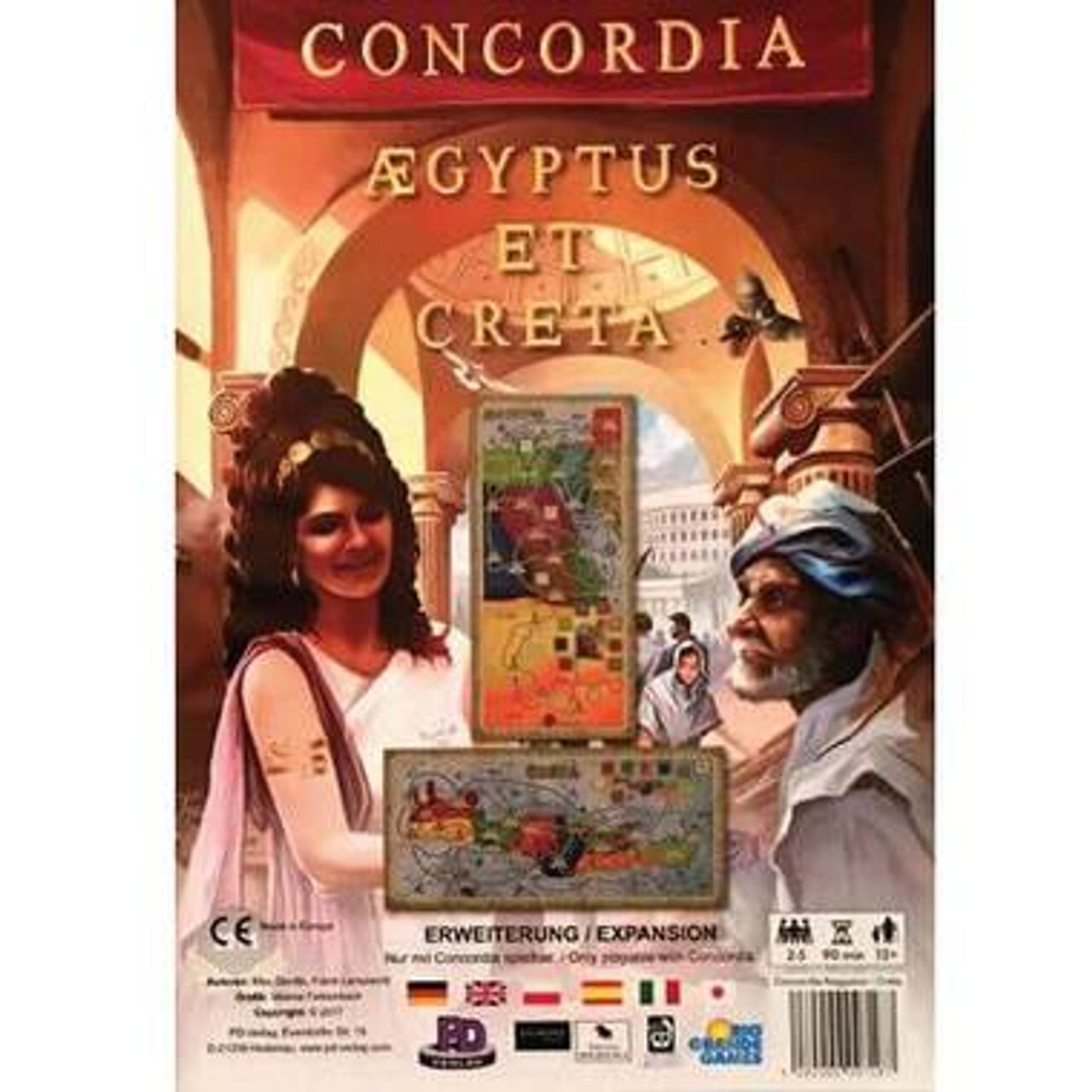 

Настольная игра Concordia: Aegyptus / Creta