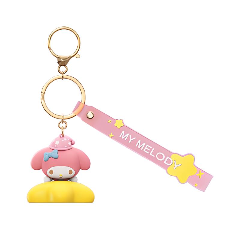 

Sanrio Кулон My Melody Kuromi из ПВХ Унисекс, My Melody