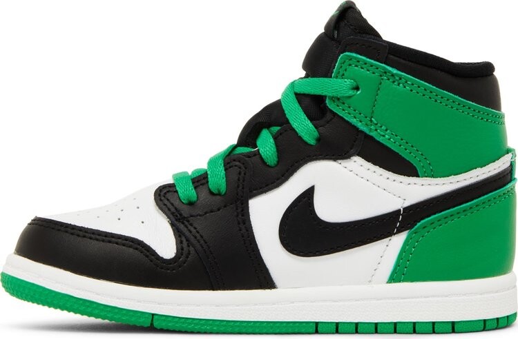 Кроссовки Air Jordan 1 Retro High OG TD 'Lucky Green', зеленый — фото 3