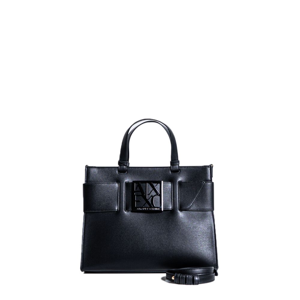 

Черная сумка из синтетической кожи Armani Exchange