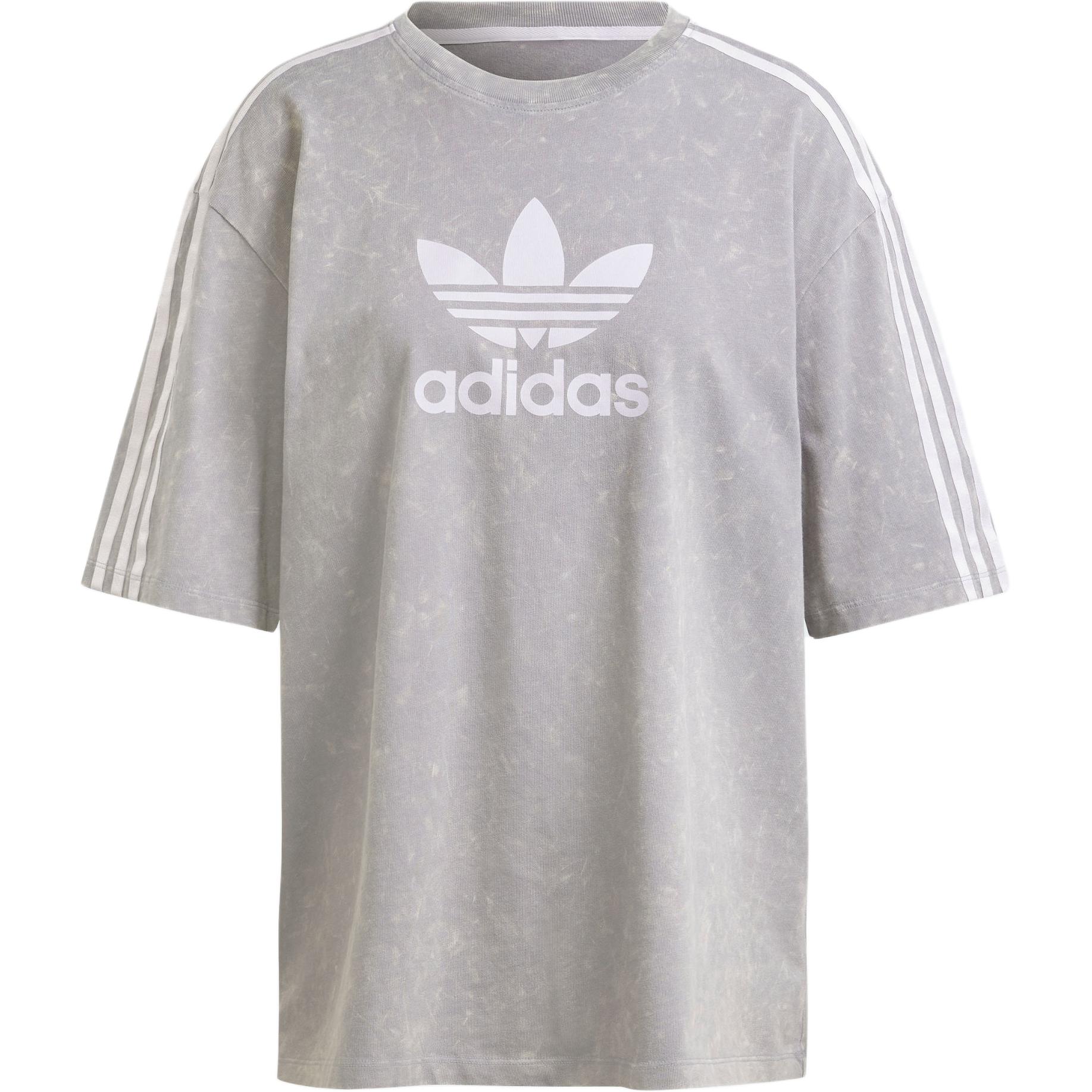 Adidas Originals Футболка Oversized серый — фото 2