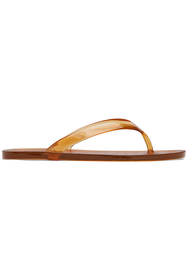 Желейные шлепанцы Ancient Greek Sandals, цвет caramel