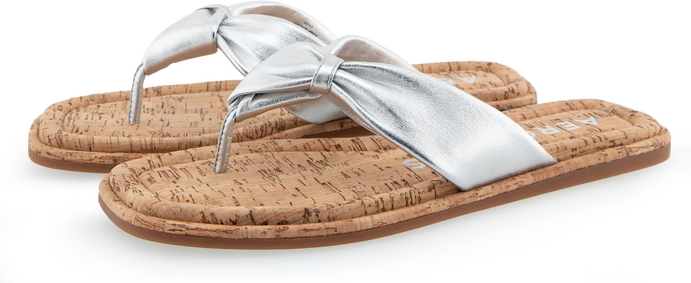 Сандалии Aerosoles Bond, Silver Metallic Leather