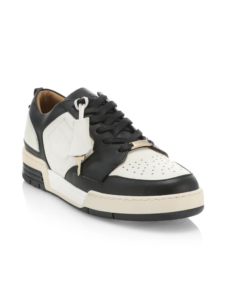 

Кроссовки Air Jon High Vitello Leather Court Buscemi, черный