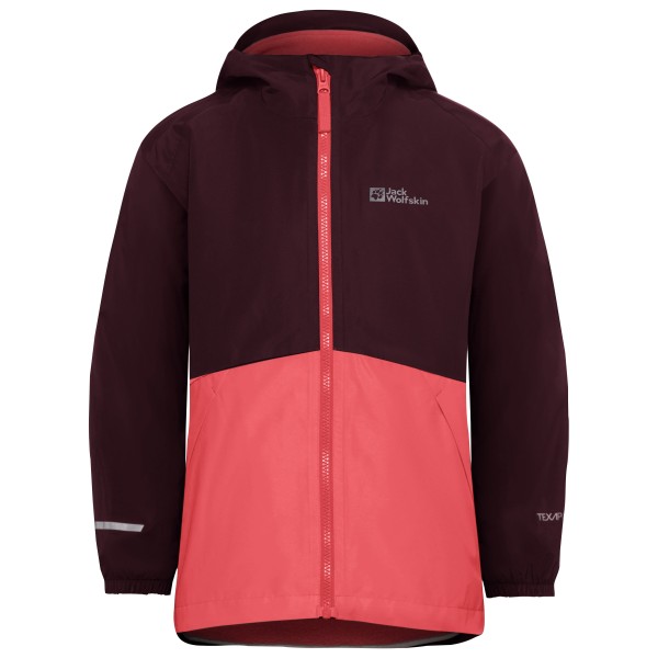 

Детская куртка Iceland 3-в-1 - двойная куртка Jack Wolfskin, красный