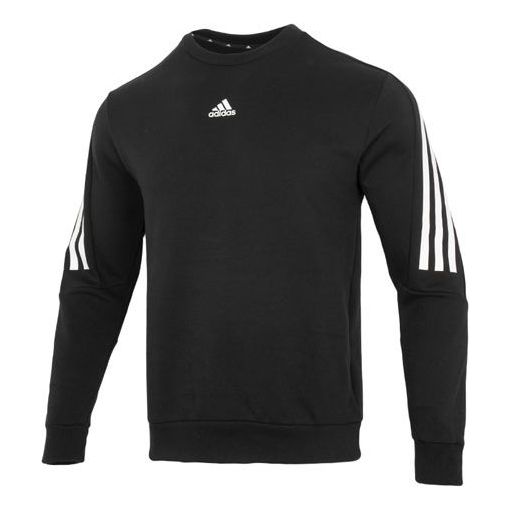 

Худи adidas M FI 3S Crew HJ7846, черный