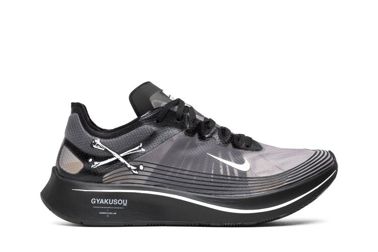 

Кроссовки Nike Gyakusou x Zoom Fly SP 'Black', черный