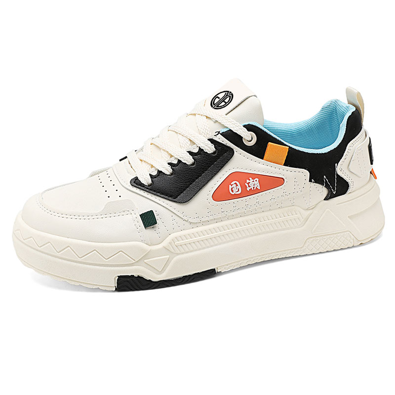 

Износостойкие, амортизирующие, низкие мужские кроссовки Yi Jiabao, Beige Black
