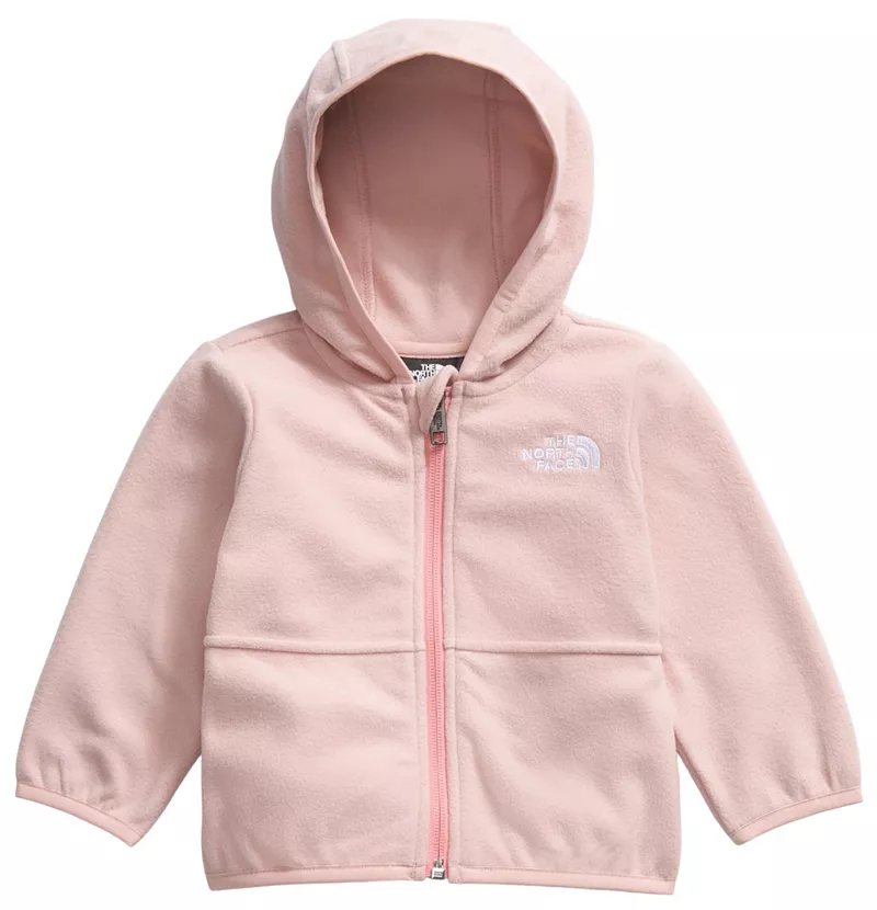 

Флисовая толстовка с молнией во всю длину The North Face Infants' Glacier, цвет Pink Moss