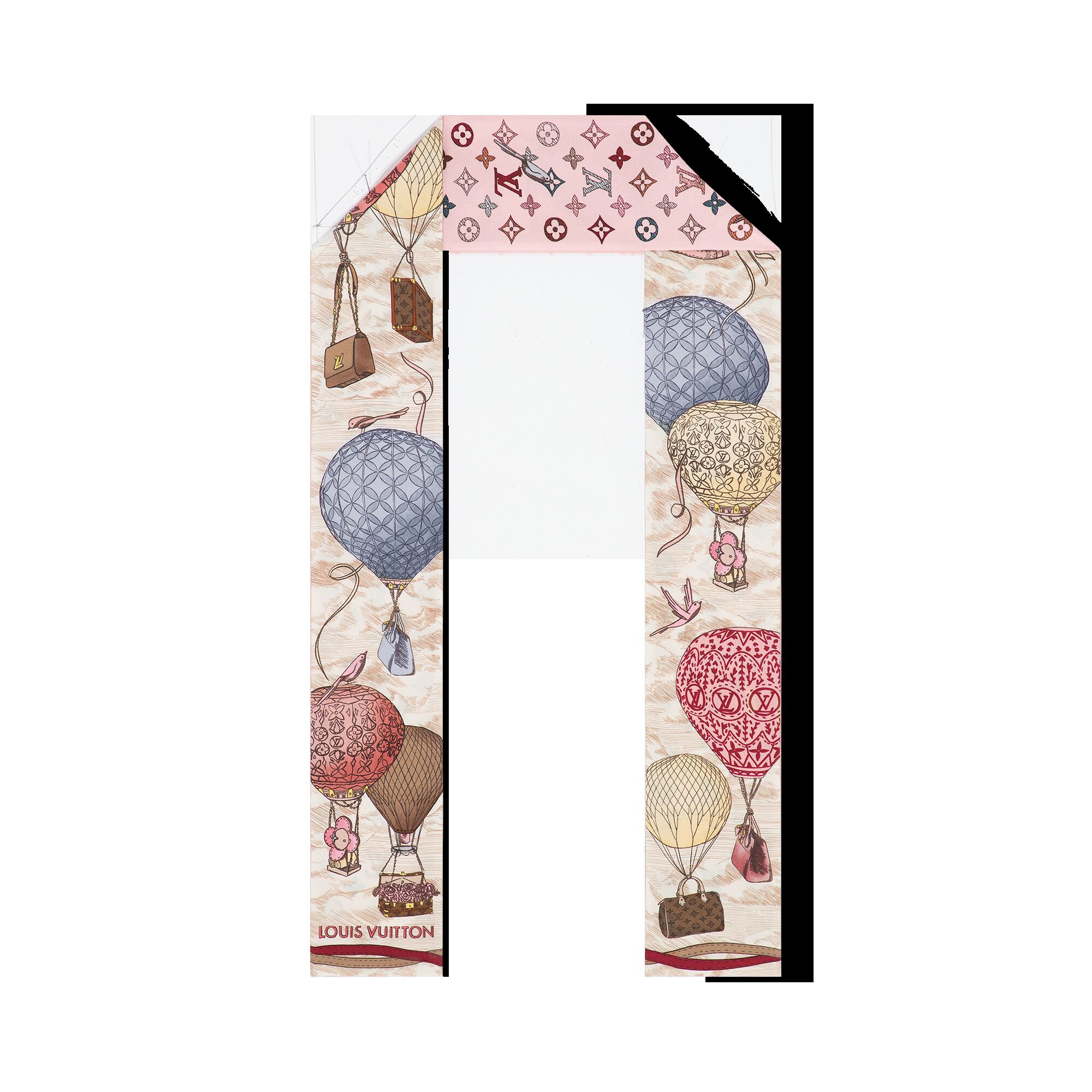

Бандо Up and Away Louis Vuitton, розовый