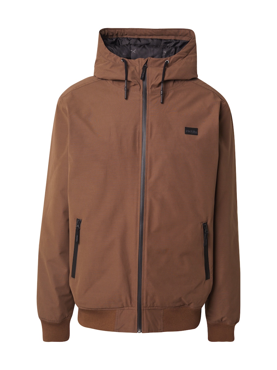 

Куртка классического кроя для межсезонья Iriedaily Nilas, коричневый