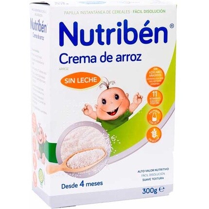 

Безглютеновый рисовый крем 300г Nutriben