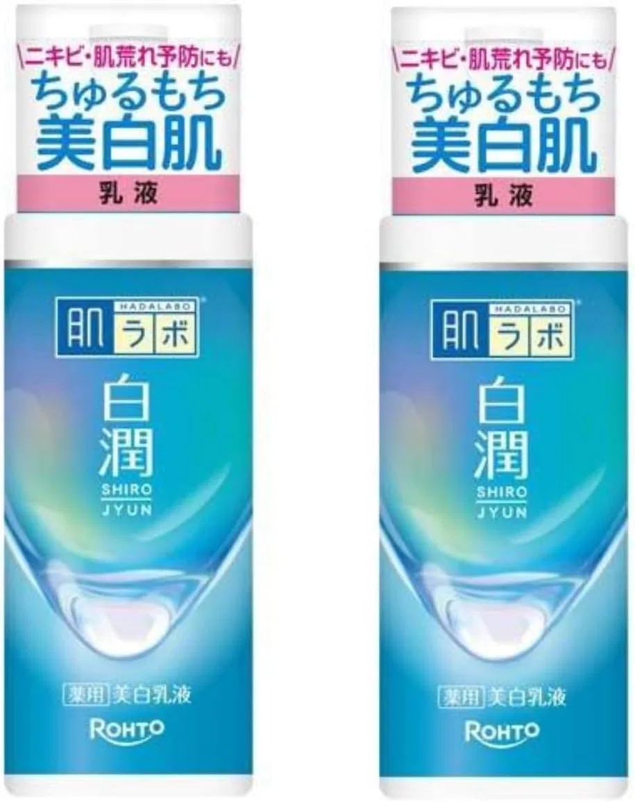 Набор Tribis — Отбеливающий Skin Lab Hakujun Medicated Whitening Lotion, 140 мл, набор 2 шт. с полотенцем
