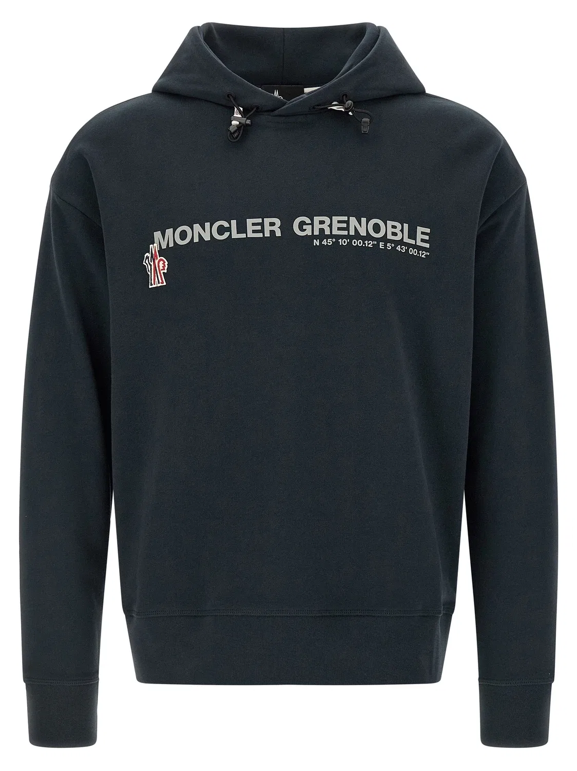 Толстовка с логотипом Moncler Grenoble, синий
