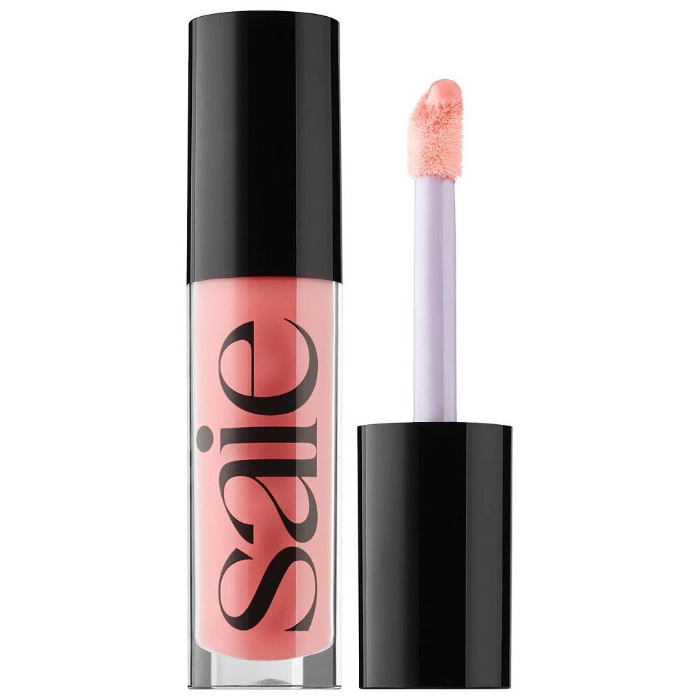 

Saie Glossybounce Увлажняющее масло-блеск для губ с сильным блеском, цвет Kiss