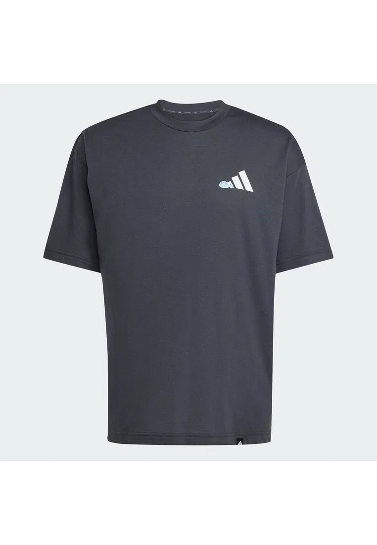 Футболка спортивная Power Graphic, белый Adidas