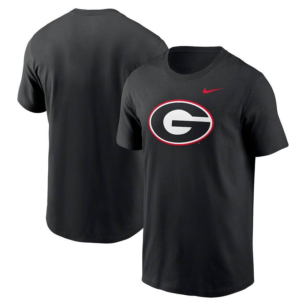 

Мужская черная футболка с логотипом Nike Georgia Bulldogs Primetime Evergreen, цвет Uga Black