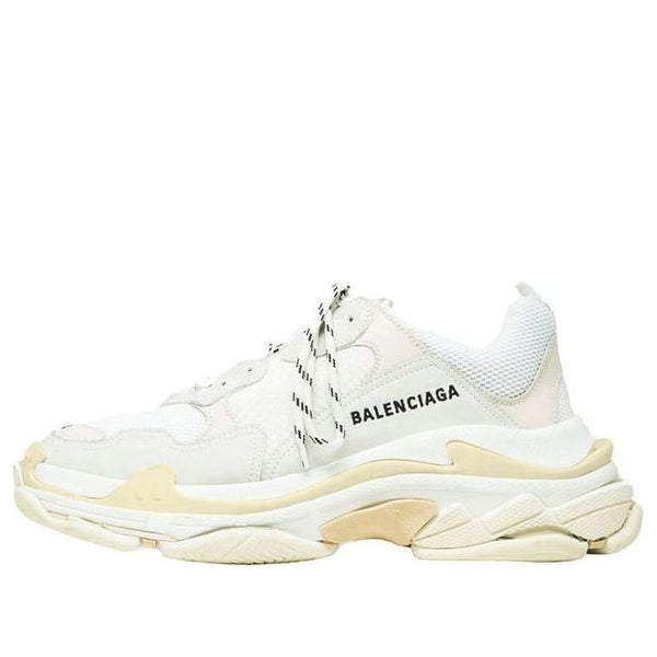 

Кроссовки triple s sneaker 'white tan' 2018 Balenciaga, белый