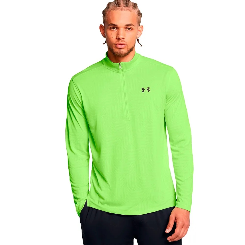 

Толстовка Under Armour Tech Vent Geotessa half zip, зеленый