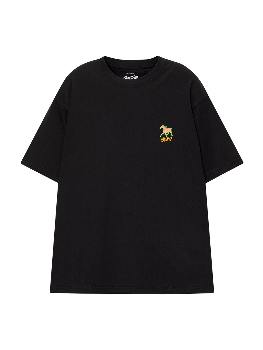 

Классическая футболка Pull&Bear Shirt, черный