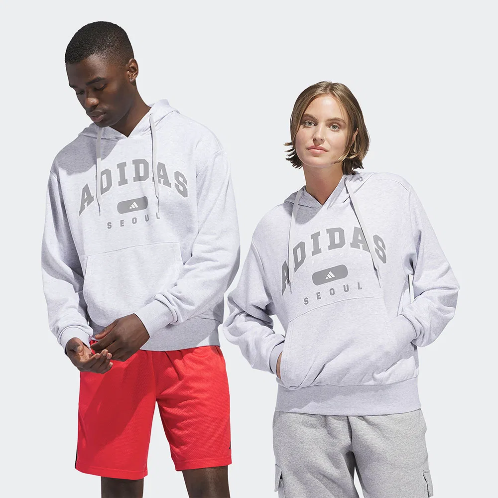 Мужское худи Seoul, светло-серое, от Adidas