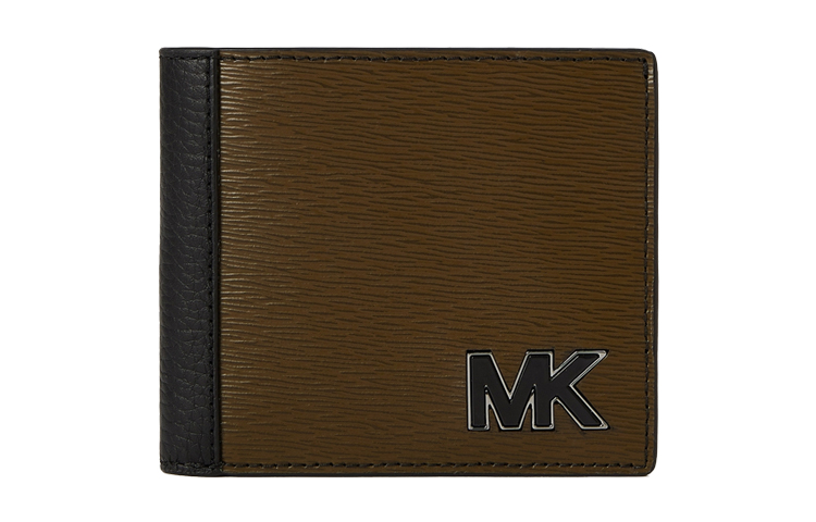 

Hudson Leather кардхолдер, монетница, кошелек маленький мужской оливковый MICHAEL KORS, Set (Bag+Box)