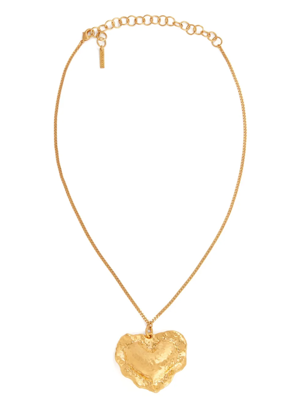 

Колье Cushion Heart Nina Ricci, золотой